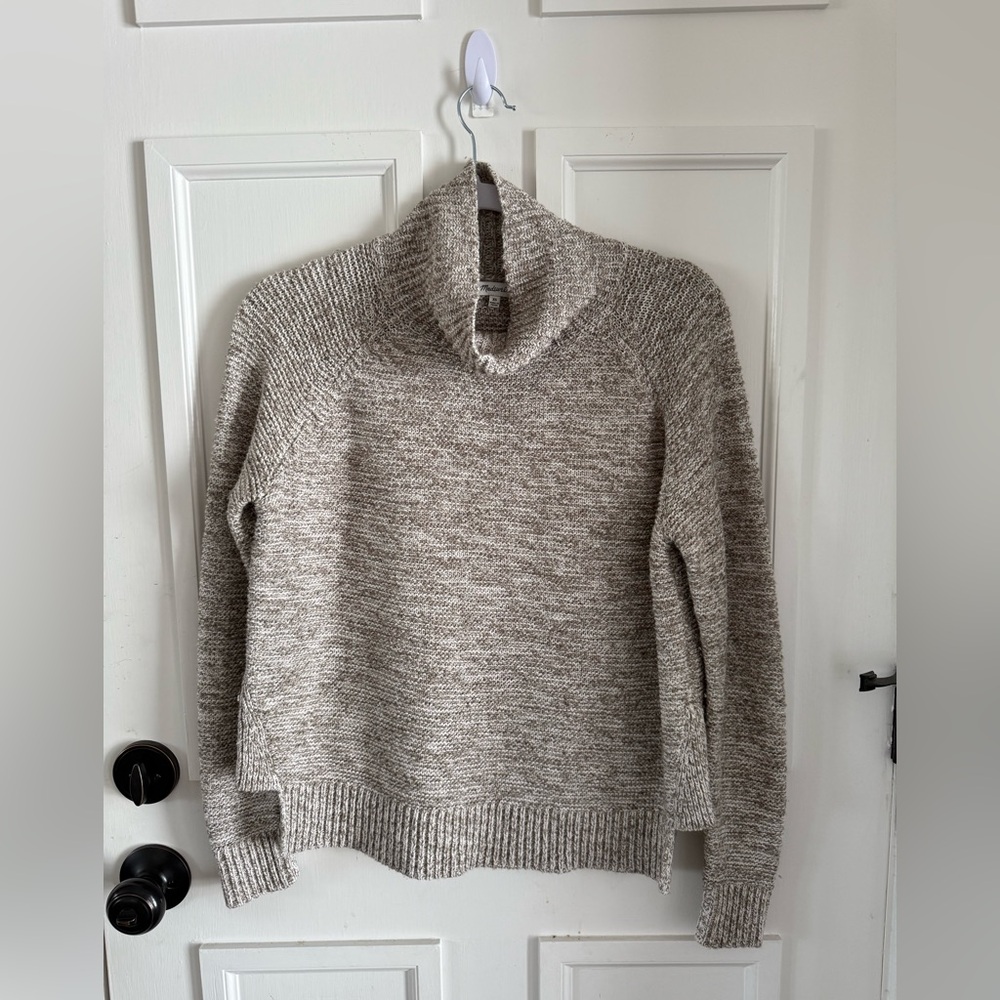 Madewell Mock Neck Knit Sweater